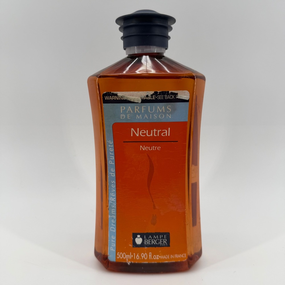 Lampe Berger Parfum de Maison Neutral Neutre 500ml 16.9oz France Fragrance Oil